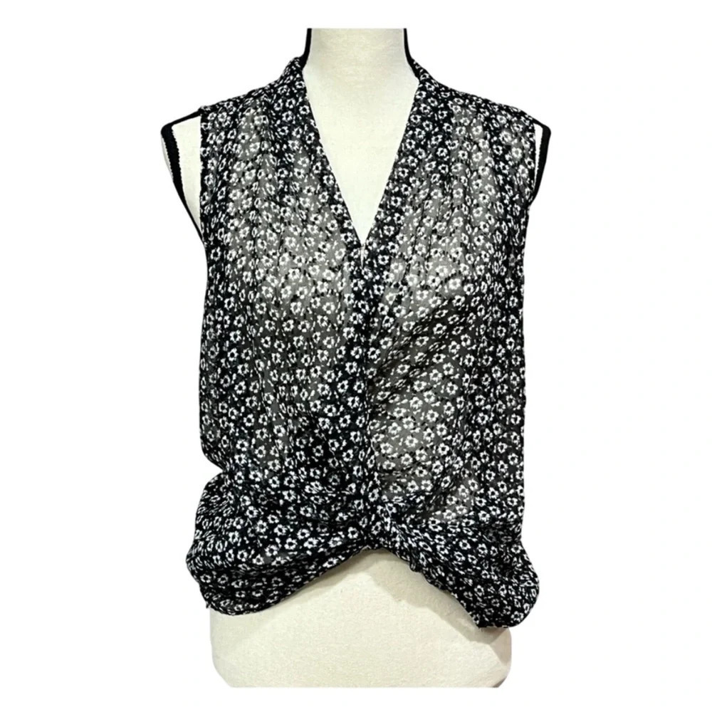 Ann Taylor Sheer Blouse